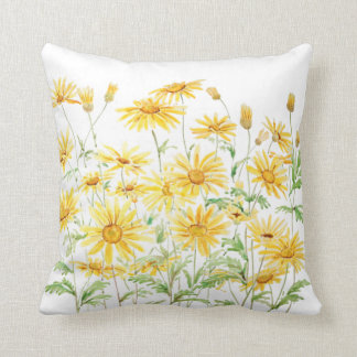Cojín decorativo de rama de Margaret Daisies amari