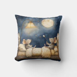 Cojín decorativo de ratones de Bedtime
