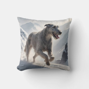 Cojín decorativo de raza elegante de Wolfhound de 