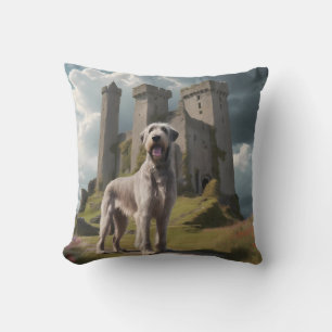 Cojín decorativo de raza elegante de Wolfhound de 