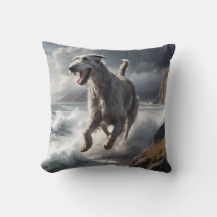 Cojín decorativo de raza elegante de Wolfhound de 