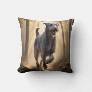 Cojín decorativo de raza elegante de Wolfhound de 