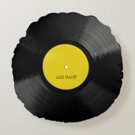 Cojín decorativo de redondeo de récords de cosecha