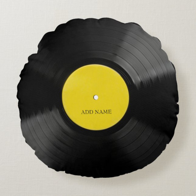 Cojín decorativo de redondeo de récords de cosecha (Anverso)