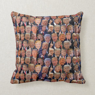 Cojín decorativo de regalo divertido de Trump