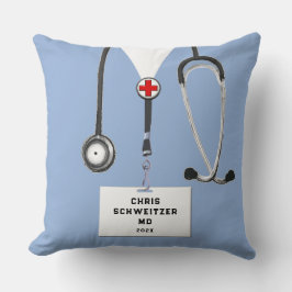 Cojín decorativo de regalo Médica personalizado