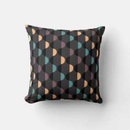 Cojín decorativo de resumen de tonos terrestres mú