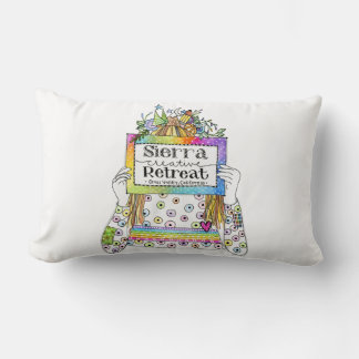 Cojín decorativo de retirada creativa de Sierra