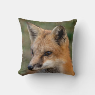 Cojín decorativo de retrato de Fox