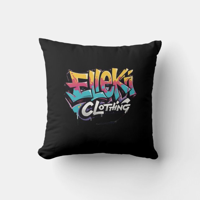 Cojín decorativo de ropa Elleki (Anverso)