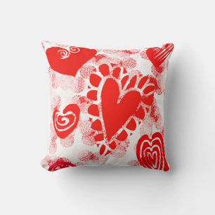 Cojín decorativo de San Valentín de vacaciones