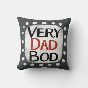 Cojín decorativo de sangre de muy papá