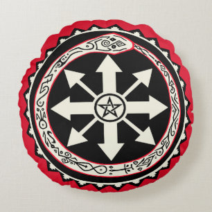 Cojín decorativo de serpiente Chaos Ouroburos