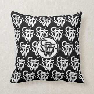 Cojín decorativo de Shaireabs Bayleigh (negro con