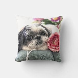 Cojín decorativo de Shih Tzu Chica