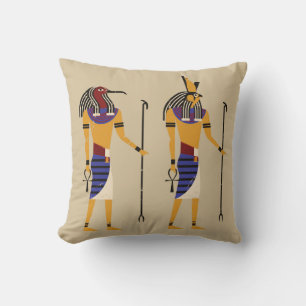 Cojín decorativo de soldados egipcios muy Guay