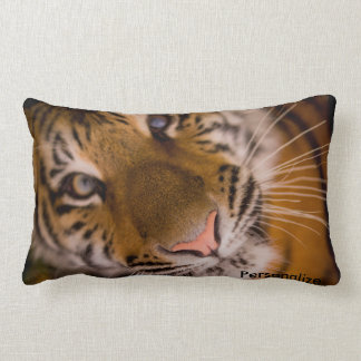 Cojín decorativo de soporte lumbar del tigre