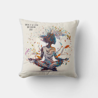 Cojín decorativo de Soul Entero de Mujer Inspirada