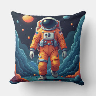 Cojín decorativo de Spaceman localizado