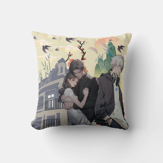 Cojín decorativo de subprocesos (Anverso)