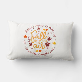 Cojín decorativo de temas de caída de ollas