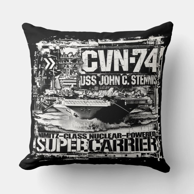 Cojín decorativo de tenis John C. (Anverso)