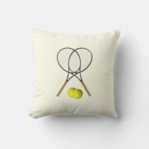 Cojín decorativo de Tennis Doubles Cream