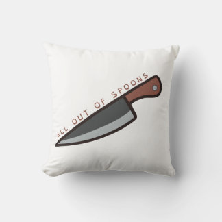 Cojín decorativo de todas las cucharas