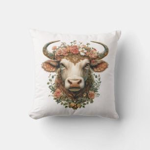 Cojín decorativo de toros