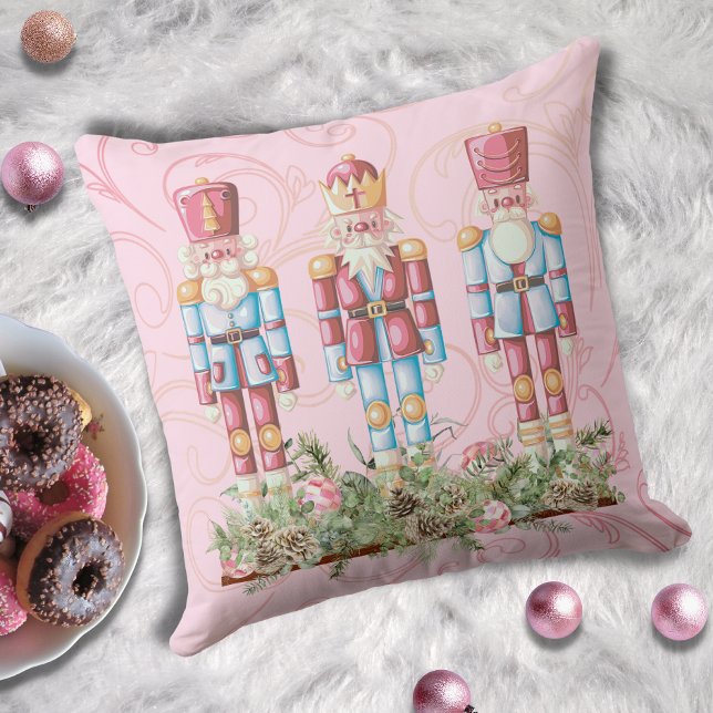 Cojín decorativo de trío de peinados Navidades ros (Subido por el creador)