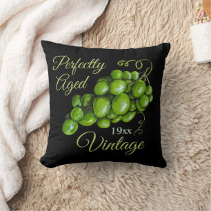 Cojín decorativo de uvas