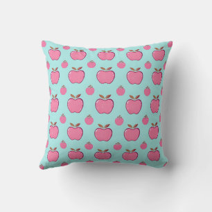 Cojín decorativo de verano de pequeñas manzanas ro