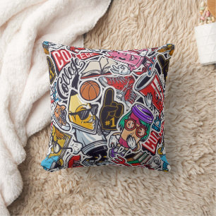 Cojín decorativo de Vibe Retro College