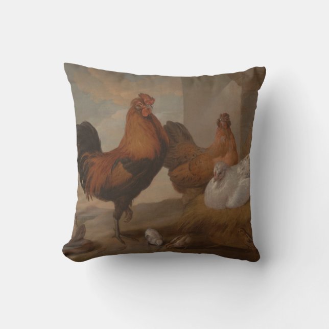 Cojín decorativo de vida de granja (Anverso)