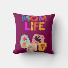 COJÍN DECORATIVO DE VIDA DE MOM - Alegría de la ma