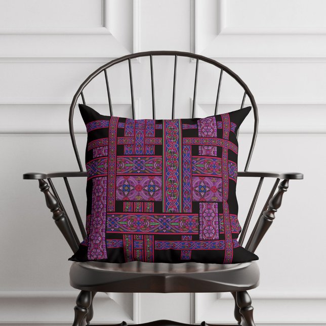 Cojín decorativo de vidrio templado Violet Aurora (Subido por el creador)