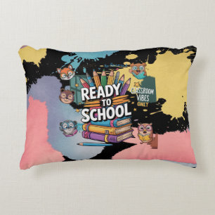 Cojín Decorativo De vuelta a la escuela