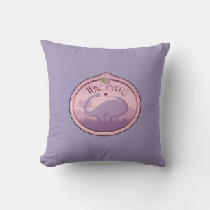 Cojín decorativo de Winosaur personalizado