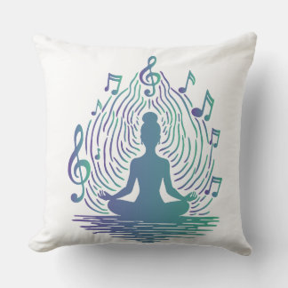 Cojín decorativo de yoga