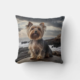 Cojín decorativo de Yorkshire Terrier Elegant