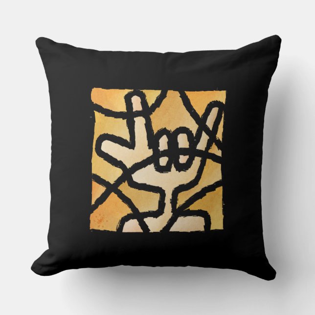 Cojín Decorativo Deaf-Hand (Anverso)