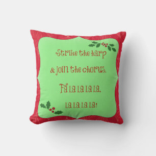 Cojín Decorativo Deck los Navidades Holliday Pillow