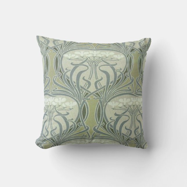 Cojín Decorativo Decoración Art Nouveau (Anverso)