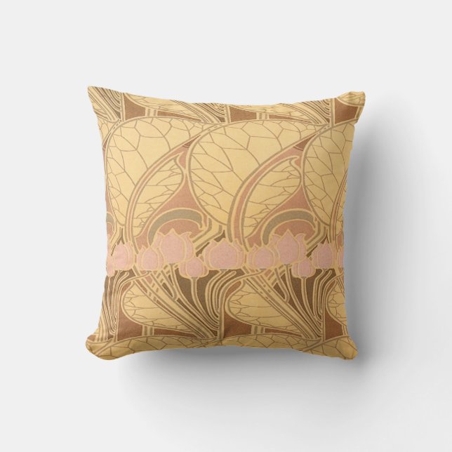 Cojín Decorativo Decoración Art Nouveau (Anverso)