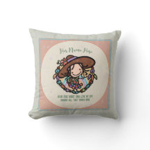Decoración Boho Niña Bonita Flor Hija Trippy Hippy