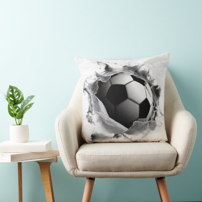 Cojín Decorativo Decoración Creativa de Fútbol (Silla)