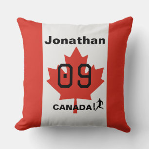Cojín Decorativo Decoración de campo de orgullo de Canadá