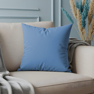 Cojín Decorativo Decoración de color azul cielo sólido minimalista 