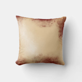 Cojín Decorativo Decoración de época dorada roja marrón