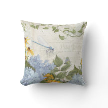 Decoración de granja francesa Vintage Floral Drago